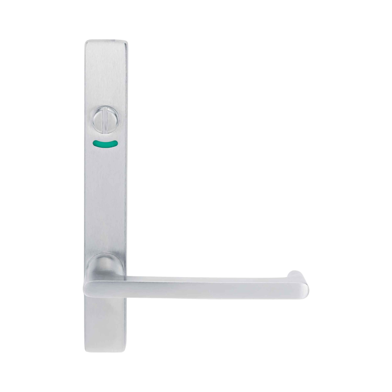 Lockwood 4800 Series Narrow Plate Brass Door Furniture LOCKWOOD