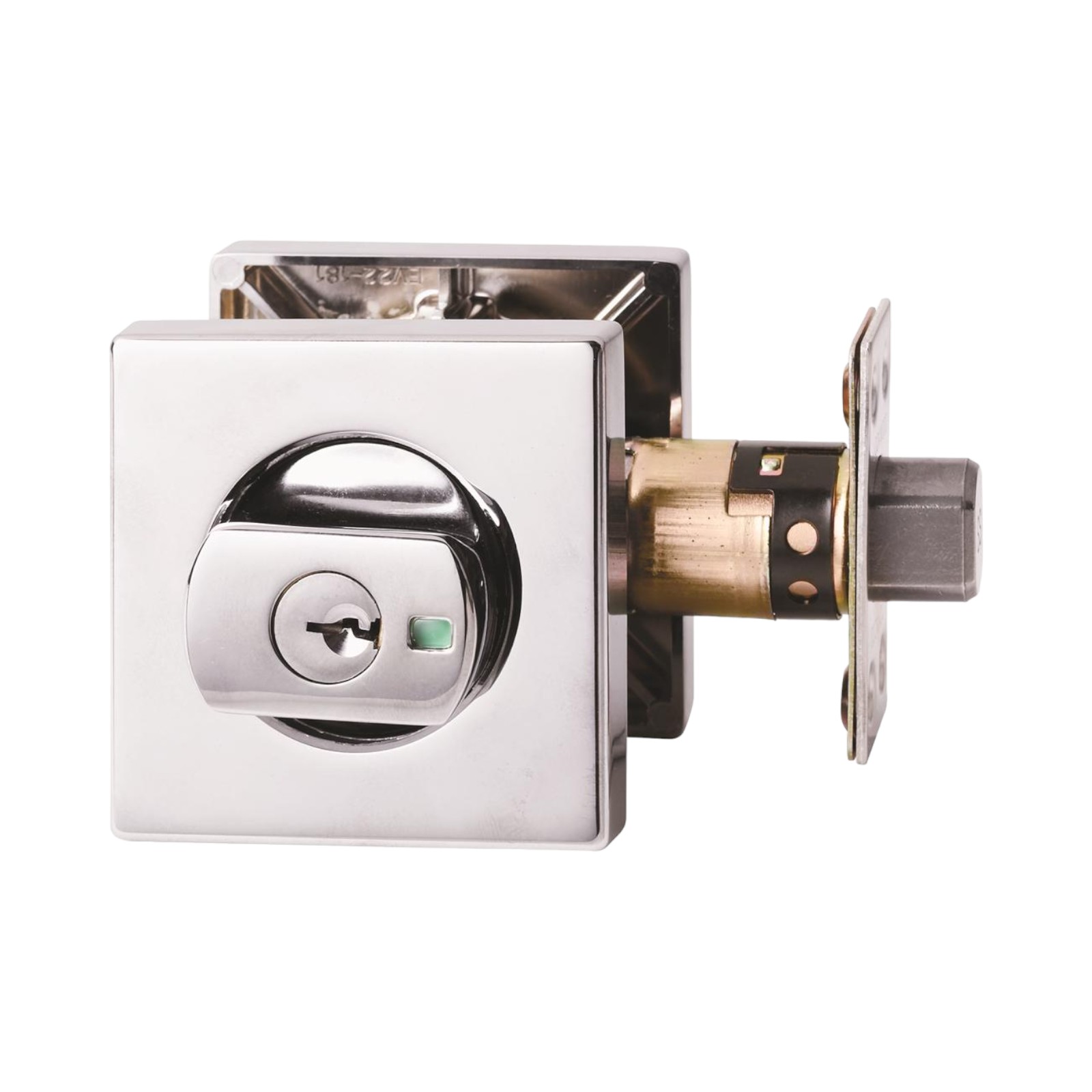 Lockwood 005 Double Cylinder Square Deadbolt LOCKWOOD